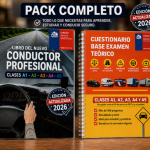 Libro Conducción Clase A1 A2 A3 A4 A5 + Cuestionario