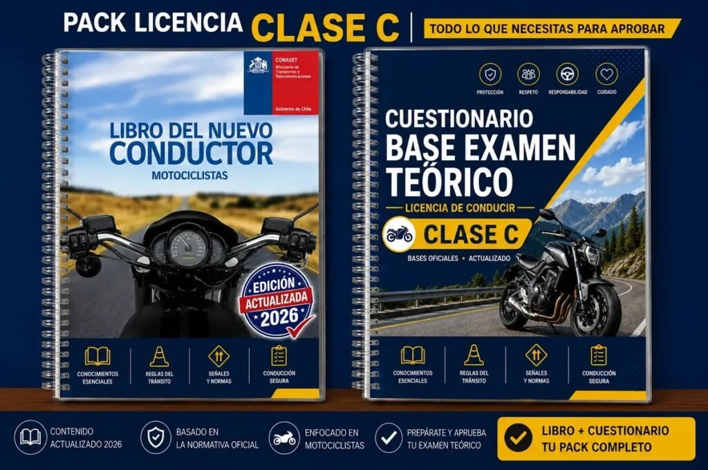 Libro Conducción Clase C + Cuestionario